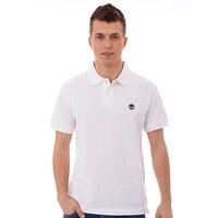 Koszulka polo męska TIMBERLAND POLO SS PIQUE POLO 1128j100 kolor biały