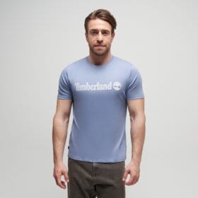 TIMBERLAND T-SHIRT LINEAR LOGO SHORT SLEEVE TEE