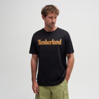 T-shirt, koszulka męska TIMBERLAND T-SHIRT WORDMARK LOGO SHORT SLEEVE TEE tb0a2brnp561 kolor czarny
