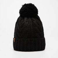 Czapka zimowa damska TIMBERLAND CZAPKA CABLE PREMIUM POM BEANIE tb0a1ero0011 kolor czarny