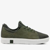 Sneakersy męskie TIMBERLAND AMHERST LTHR LTT SNEAKER ca1ogk kolor khaki