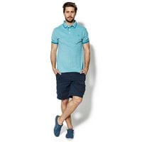 Koszulka polo męska TIMBERLAND POLO SS MILLERS RIVER LW PIQUE OXFORD a1kf9j10 kolor niebieski