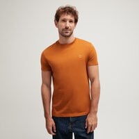 T-shirt, koszulka męska TIMBERLAND T-SHIRT DUNSTAN RIVER SHORT SLEEVE TEE tb0a2bprc391 kolor brązowy