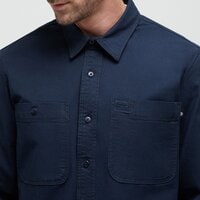 Koszula męska TIMBERLAND KOSZULA BRUSHED TWILL OVERSHIRT tb0a6uv64331 kolor granatowy