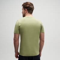 T-shirt, koszulka męska TIMBERLAND T-SHIRT WATER STACK LOGO SHORT SLEEVE TEE tb0a5mv4bq01 kolor zielony
