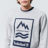 Bluza męska TIMBERLAND BLUZA LS MTR PRIN CREW SWEATSHIRT REG tb0a2fnj0521 kolor szary