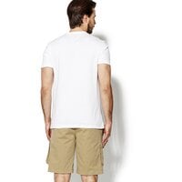 T-shirt, koszulka męska TIMBERLAND T-SHIRT SS KENNEBEC RV ICONIC SHOE a1l7z100 kolor biały