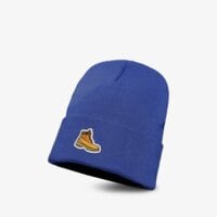 Czapka zimowa damska TIMBERLAND CZAPKA BOOT PATCH BEANIE tb0a2p5scy51 kolor niebieski