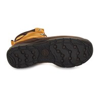 Dziecięce buty zimowe TIMBERLAND MALLARD WP LACE  CHUKKA 1094r kolor żółty