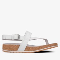 Sandały damskie TIMBERLAND MALIBU WAVES THONG SYNTHE ca1ss1 kolor biały