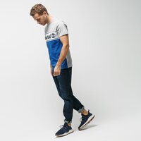 T-shirt, koszulka męska TIMBERLAND T-SHIRT SS SS CUT & SEW LINEAR LOGO TEE tb0a1oa4x361 kolor szary