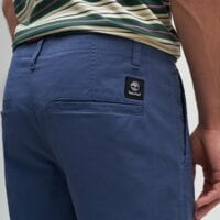 Szorty, spodenki męskie TIMBERLAND SZORTY TWILL CHINO tb0a6c8reyo1 kolor granatowy