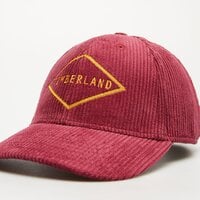 Czapka męska TIMBERLAND CZAPKA CORDUROY CAP tb0a2psq6371 kolor bordowy