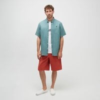 Koszula męska TIMBERLAND KOSZULA LINEN SHORT SLEEVE SHIRT tb0a2dcccl61 kolor zielony