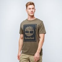 T-shirt, koszulka męska TIMBERLAND T-SHIRT YC SS STACK LOGO TEE STACK LOGO TEE tb0a2aj1z281 kolor khaki