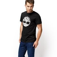 T-shirt, koszulka męska TIMBERLAND T-SHIRT KENNEBEC RIVER BRAND tb0a1l6oi191 kolor czarny