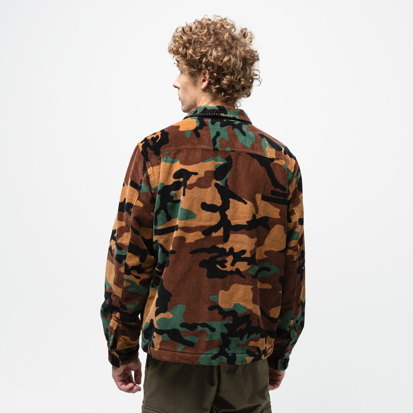 TIMBERLAND KURTKA YC CAMO CORDUROY CHORE JACKET TB0A22ADCD11 kolor