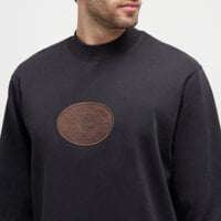 Bluza męska TIMBERLAND BLUZA LEATHER BADGE CREWNECK SWEATSHIRT tb0a5mfj0011 kolor czarny