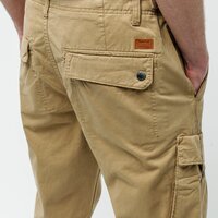 Spodnie męskie TIMBERLAND SPODNIE SQUAM LAKE STRAIGHT TWILL CARGO tb0a1mtk9181 kolor beżowy