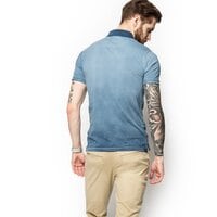 Koszulka polo męska TIMBERLAND POLO SS KENNEBEC SLTSCRB a181k433 kolor niebieski