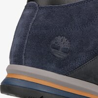 Buty outdoor męskie TIMBERLAND GT RALLY MID LEATHER WP ca1qey kolor granatowy