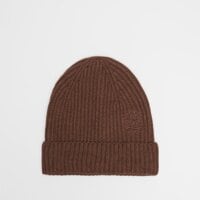 Czapka zimowa damska TIMBERLAND CZAPKA WOOL BEANIE tb0a66cj2431 kolor brązowy