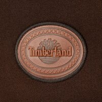 Bluza męska TIMBERLAND BLUZA LEATHER PATCH LB CREW SWEATSHIRT tbc0yhb1c351 kolor brązowy