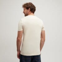 T-shirt, koszulka męska TIMBERLAND T-SHIRT DUNSTAN RIVER SHORT SLEEVE TEE tb0a2bprefl1 kolor beżowy