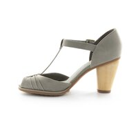 Buty casual damskie TIMBERLAND EK NEVALI PEEP TOE 27696 kolor szary