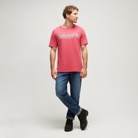 T-shirt, koszulka męska TIMBERLAND T-SHIRT SS EST. 1973 CREW TEE REGULAR tb0a6se1ed21 kolor różowy