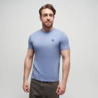 T-shirt, koszulka męska TIMBERLAND T-SHIRT CHEST LOGO SS TEE SLIM tb0a2br3b881 kolor blekitny