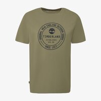 T-shirt, koszulka męska TIMBERLAND T-SHIRT SS BRAND CARRIER TEE REGULAR tb0a6gf55901 kolor zielony