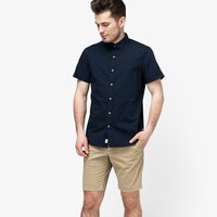Koszula męska TIMBERLAND KOSZULA SS EASTHAM RIVER STRETCH POPLIN SHIRT SLI tb0a1nv84331 kolor granatowy