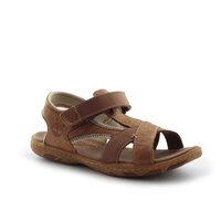 TIMBERLAND  EK WAGON HILL GIRL S T-STRAP SANDAL 49977k kolor brązowy