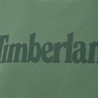 T-shirt, koszulka męska TIMBERLAND T-SHIRT WORDMARK LOGO SHORT SLEEVE TEE tb0a2brna6z1 kolor zielony