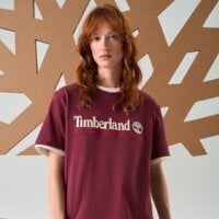 T-shirt, koszulka męska TIMBERLAND T-SHIRT ESTABLISHED 1973 TEE tb0a6se16481 kolor bordowy