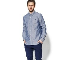 Koszula męska TIMBERLAND KOSZULA LS MILFORD SOLID OXFORD 0yhqik06 kolor niebieski