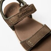 Sandały dziecięce TIMBERLAND NUBBLE SANDAL LTHR 2 STR ca1rag kolor khaki