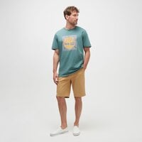 T-shirt, koszulka męska TIMBERLAND T-SHIRT SHORT SLEEVE FRONT GRAPHIC TEE tb0a5udbcl61 kolor zielony