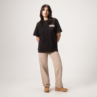 T-shirt, koszulka męska TIMBERLAND T-SHIRT TIMBS GRAPHIC TEE tb0a6gp30011 kolor czarny