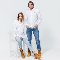 Koszula męska TIMBERLAND KOSZULA ELA RIVER ELEVATED OXFORD SOLID SHIRT REG tb0a21xfa941 kolor biały