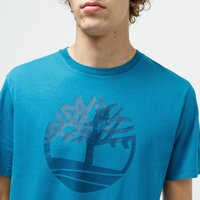 T-shirt, koszulka męska TIMBERLAND T-SHIRT SS KENNEBEC RIVER TREE LOGO TEE tb0a2c2rg941 kolor niebieski