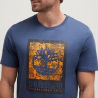 T-shirt, koszulka męska TIMBERLAND T-SHIRT GRAPHIC LOGO SHORT SLEEVE TEE tb0a441beyo1 kolor granatowy