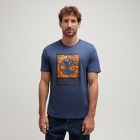T-shirt, koszulka męska TIMBERLAND T-SHIRT GRAPHIC LOGO SHORT SLEEVE TEE tb0a441beyo1 kolor granatowy