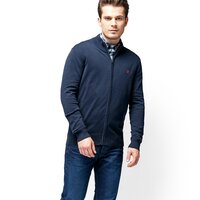 Sweter męski TIMBERLAND SWETER WILLIAMS RIVER FULL ZIP tb0a1ogm4331 kolor granatowy