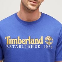 T-shirt, koszulka męska TIMBERLAND T-SHIRT SS EST. 1973 CREW TEE REGULAR tb0a6se1ed51 kolor niebieski