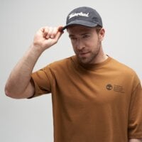 Czapka męska TIMBERLAND CZAPKA MIDLAND BEACH CANVAS EMBROIDERED CAP tb0a66bx0011 kolor czarny