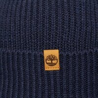 Czapka zimowa damska TIMBERLAND CZAPKA FISHERMAN BEANIE tb0a1f8g4511 kolor granatowy