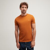 T-shirt, koszulka męska TIMBERLAND T-SHIRT DUNSTAN RIVER SHORT SLEEVE TEE tb0a2bprc391 kolor pomarańczowy