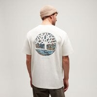 T-shirt, koszulka męska TIMBERLAND T-SHIRT ILLUSTRATED TREE TEE tb0a6dg5cm91 kolor biały